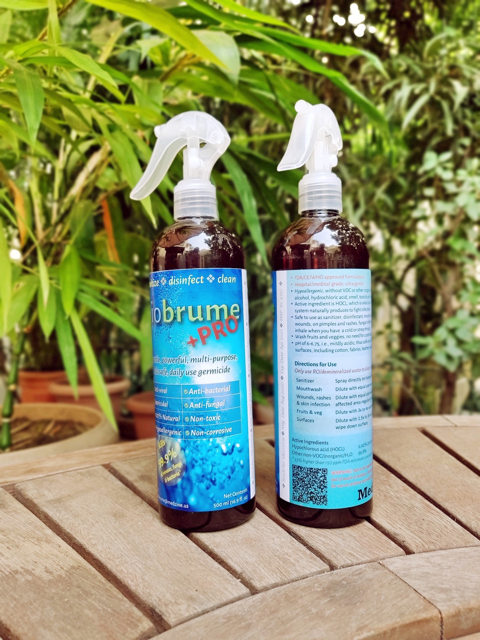 Biobrume +PRO Spray Bottle Image 1